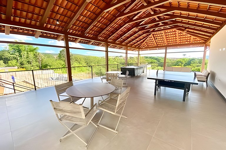 Apartamento no Eco Resort Quinta Santa Bárbara