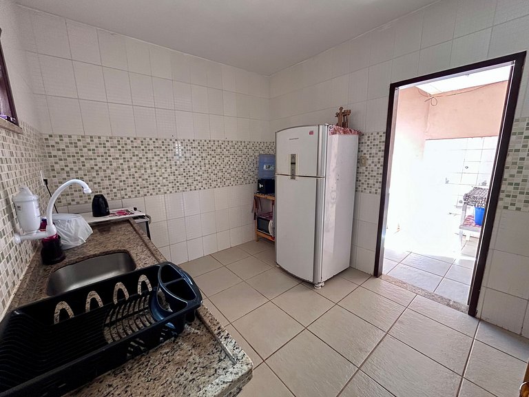 Casa Rústica na Praia da Caueira com Vista Mar